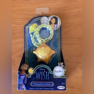 Disney Wish Wishing Star Necklace New